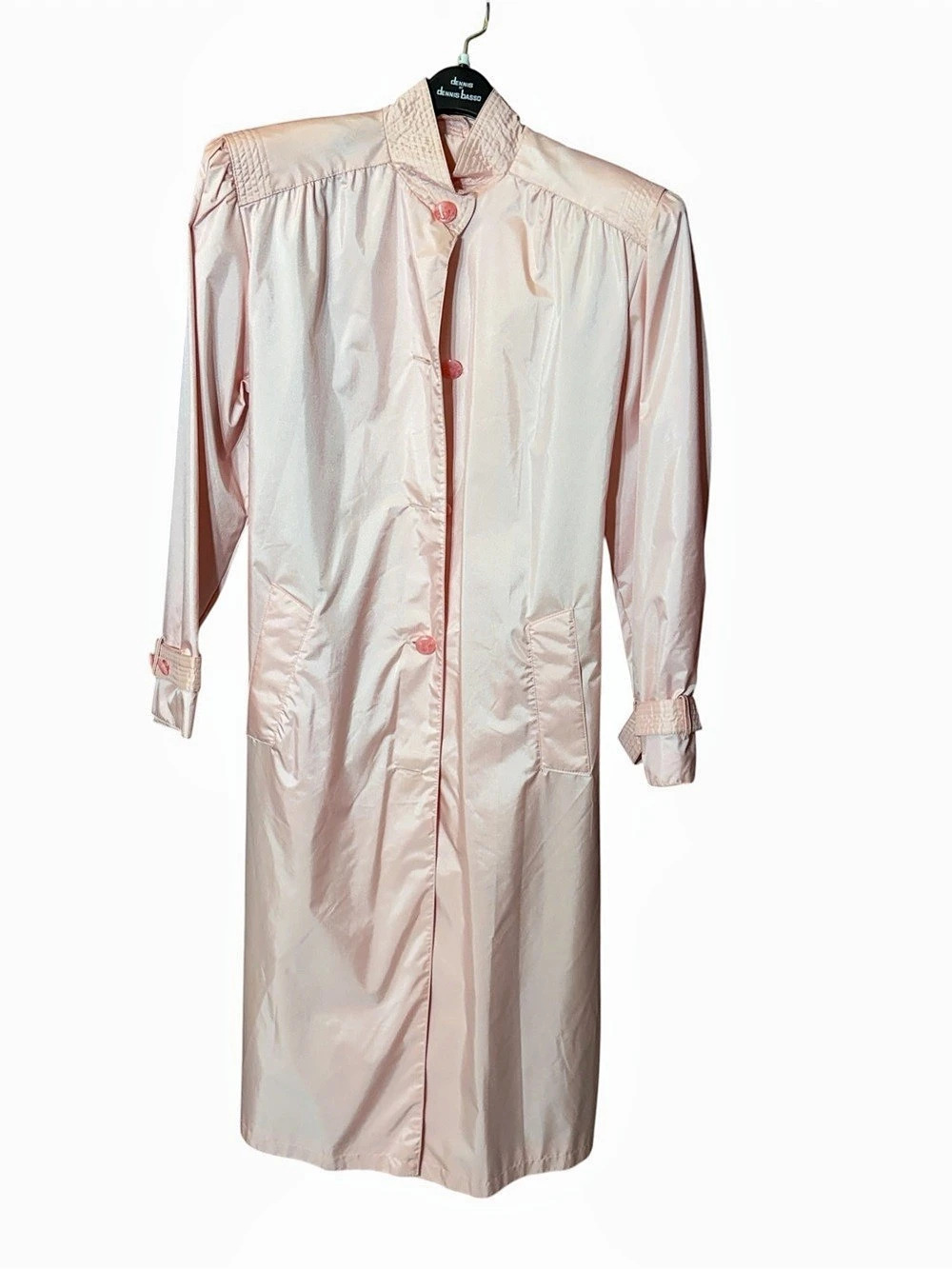 Classic Pink Trench Coat Size 10